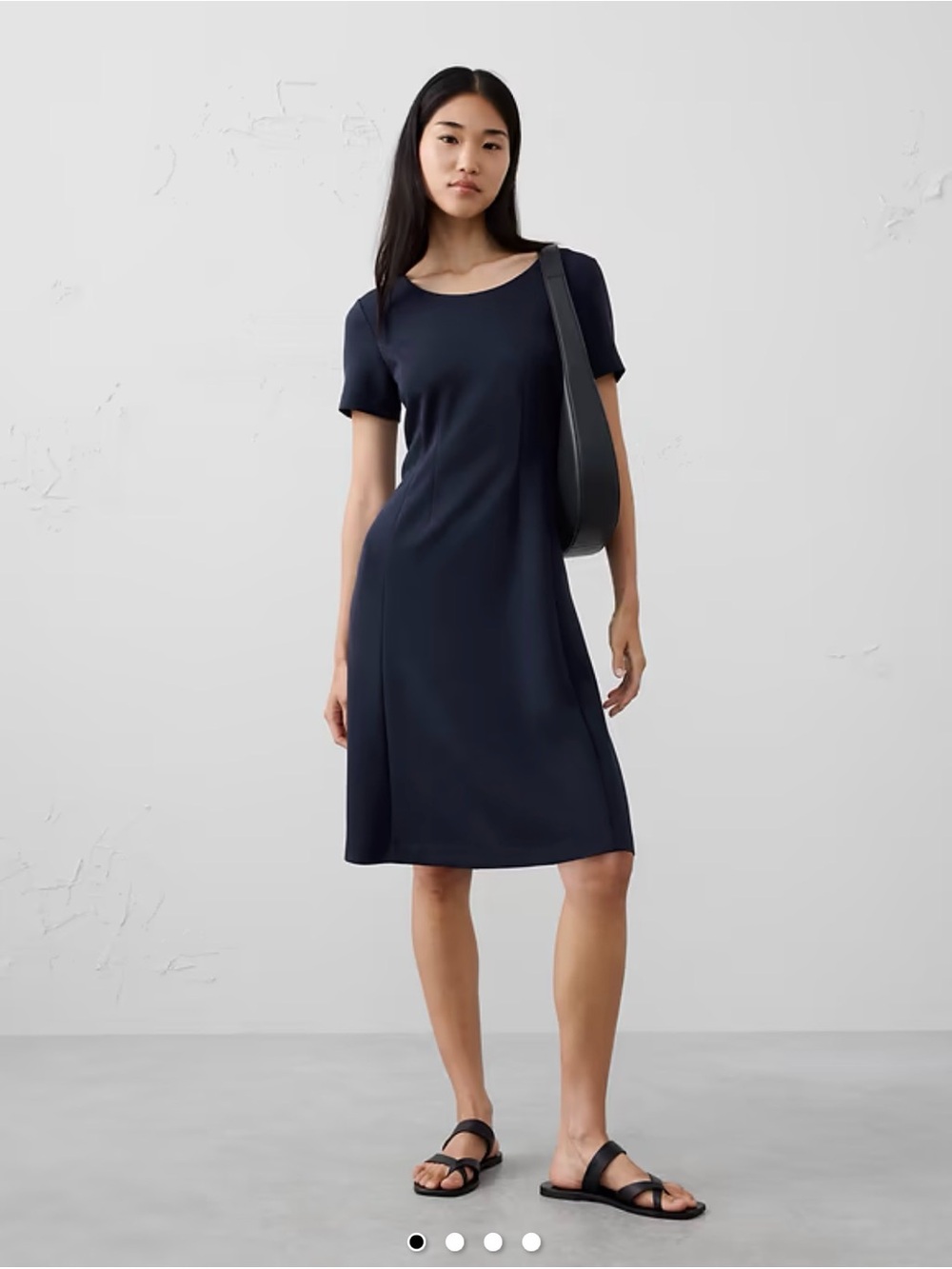 Soft Touch Knee-Length Dress